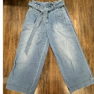 Pilcro & Letterpress by Anthropologie,‎ Boho, Wide Leg Size 2, Belted, Boho